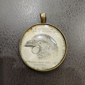 Necklace Chain Pendant Neutral Jewelry Australian Bird Natural